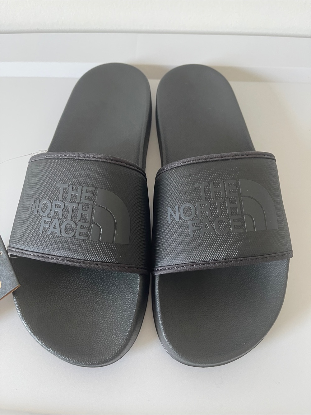 The North Face Men's Slide Sandals with Embossed Logo